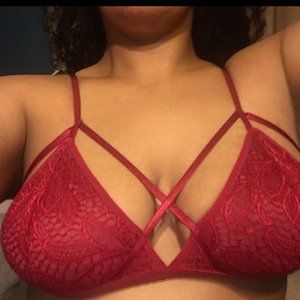 Women Lace Strappy Bra